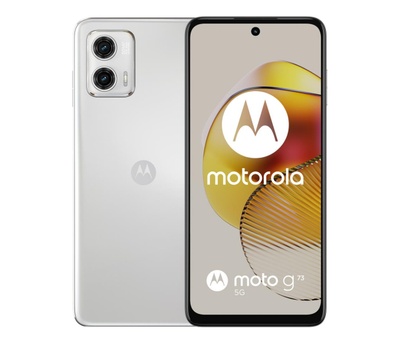 Смартфон Motorola Moto G73 8/256GB Lucent White (PAUX0029SE) PAUX0029SE фото