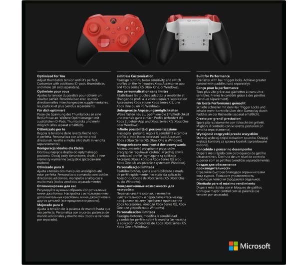 Геймпад Microsoft Xbox Elite Wireless Controller Series 2 Core Red (RFZ-00014) RFZ-00014 фото